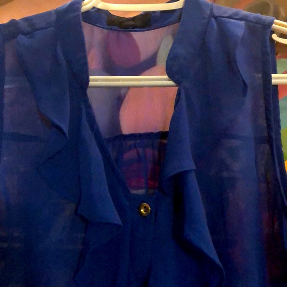 Blue with gold buttons. - Picture 2 of 8